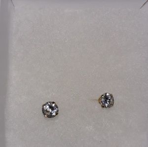 Jewelry - 14K Gold lab made diamonds stud earrings Jewelry - 14K Gold lab made diamonds stud earrings